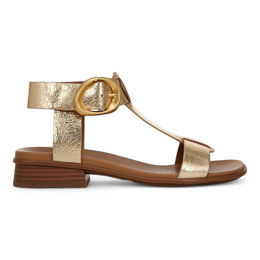Brandy Sandal - Dark Gold
