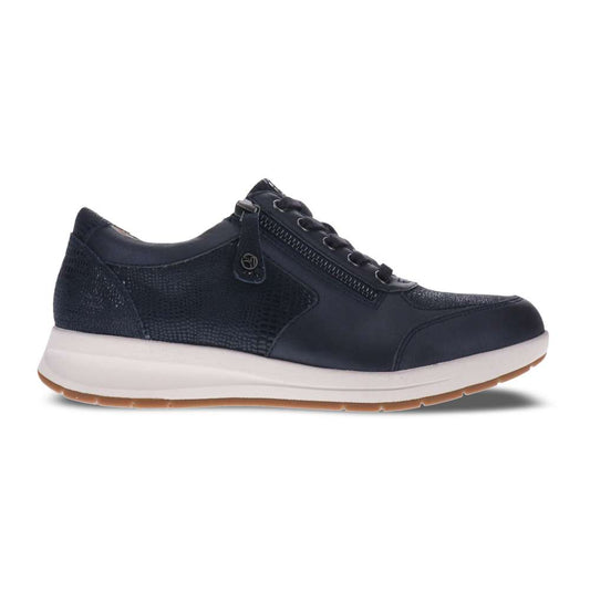 Boston Zip Sneaker - Sapphire/Navy Lizard