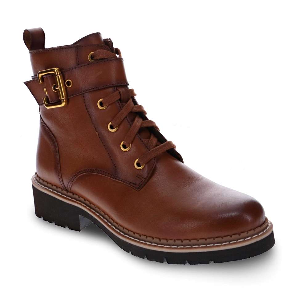 Poppy Ankle Boot - Tan