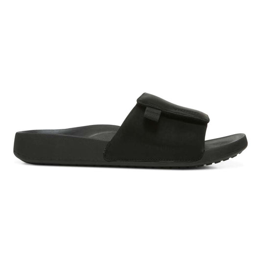 Keira Slide Sandal - Black