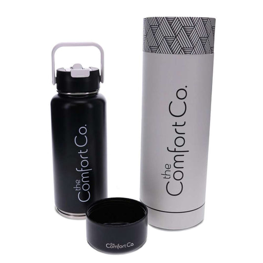 The Comfort Co Insulated Water Bottle - Black
