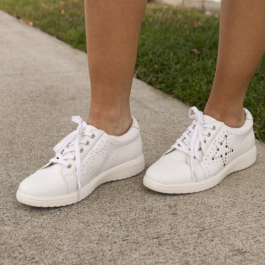 Lifestyle image for Basha Casual Sneaker - Apricot