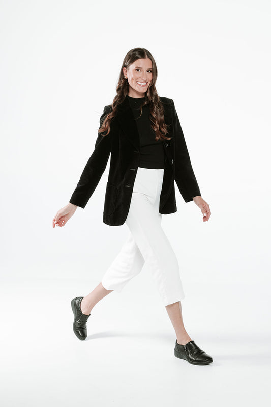 Lifestyle image for Katina Zip Loafer - Black