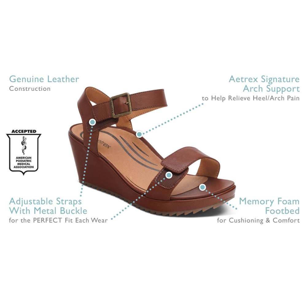Andrea Wedge - Walnut
