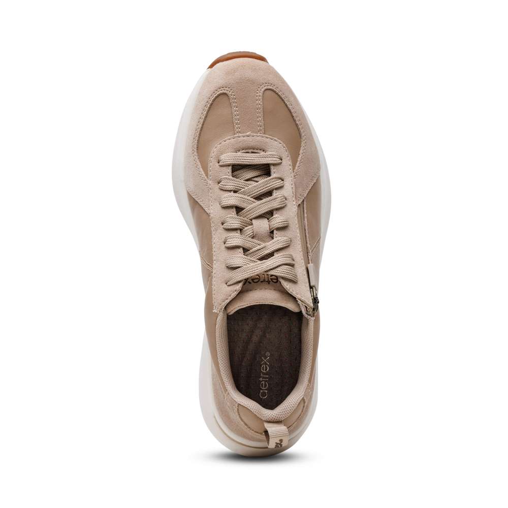Elise Casual Sneaker - Tan