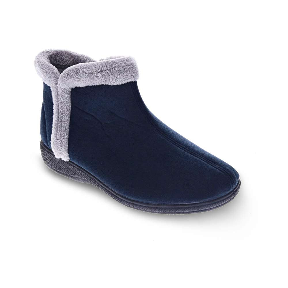 Dream Slipper Boot - Navy