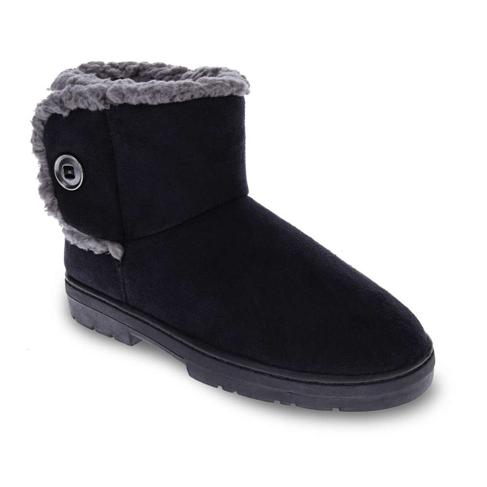 Fluffy Slipper - Black