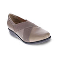 Kelly Wedge - Taupe Snake