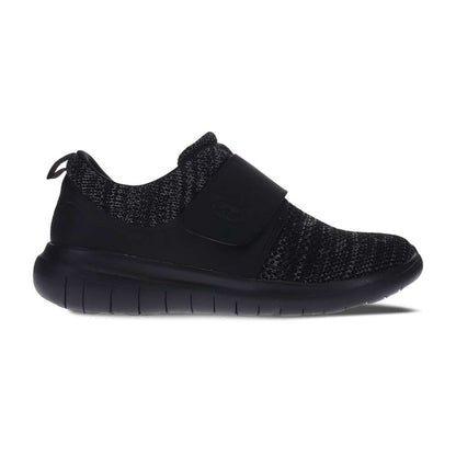 Valerie Velcro Sneaker - Black
