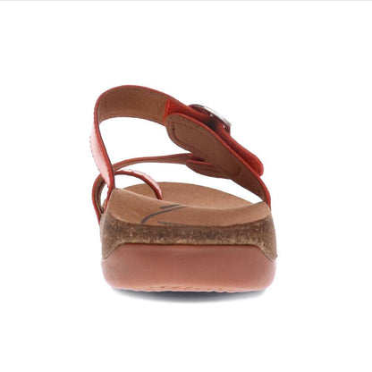 Ava Slide Sandal - Tangerine