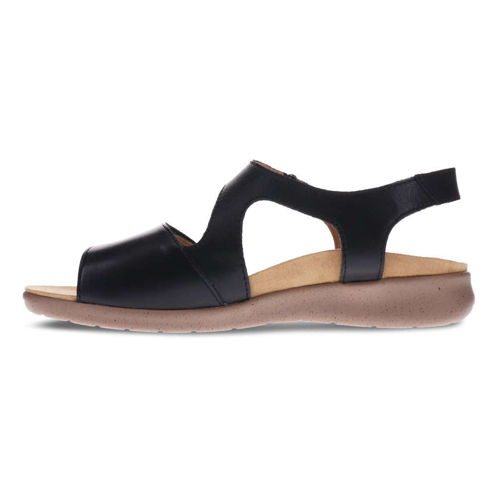 Flora Adjustable Sandal - Black
