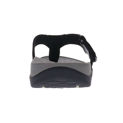 Ryder Toe Post Sandal - Black/Grey
