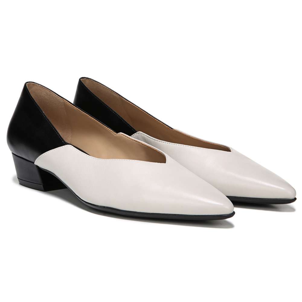 Betty Low Heel - White