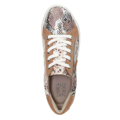 Macayla Casual Sneaker - Brown Snake