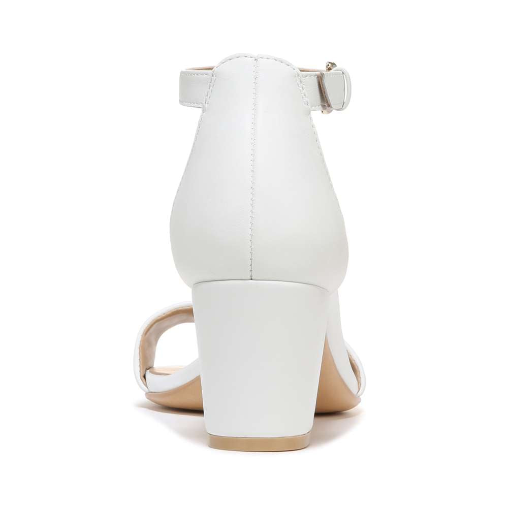 Vera Dress Sandal - White Leather