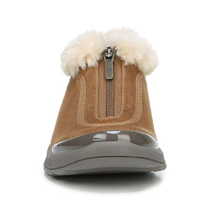 Golden Zip Bootie - Toffee