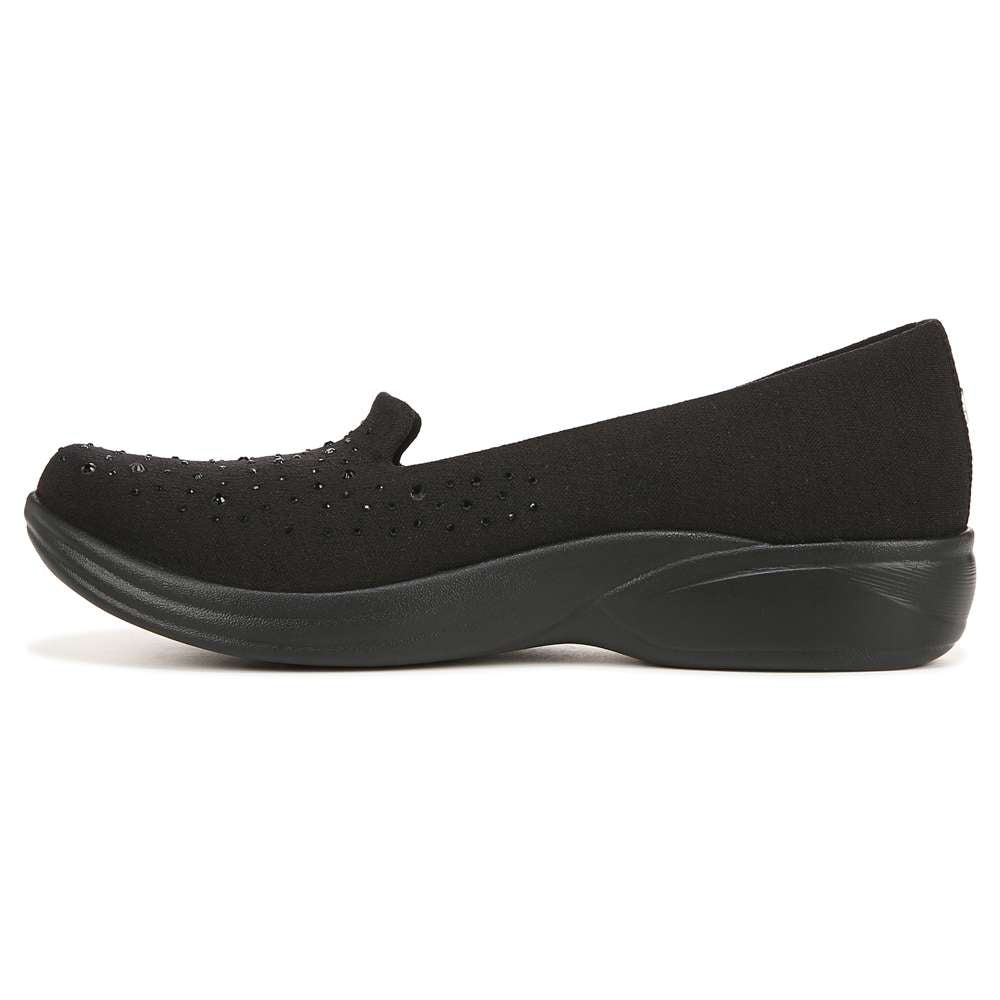 Poppyseed 3 Slip-On - Black Rhinestone