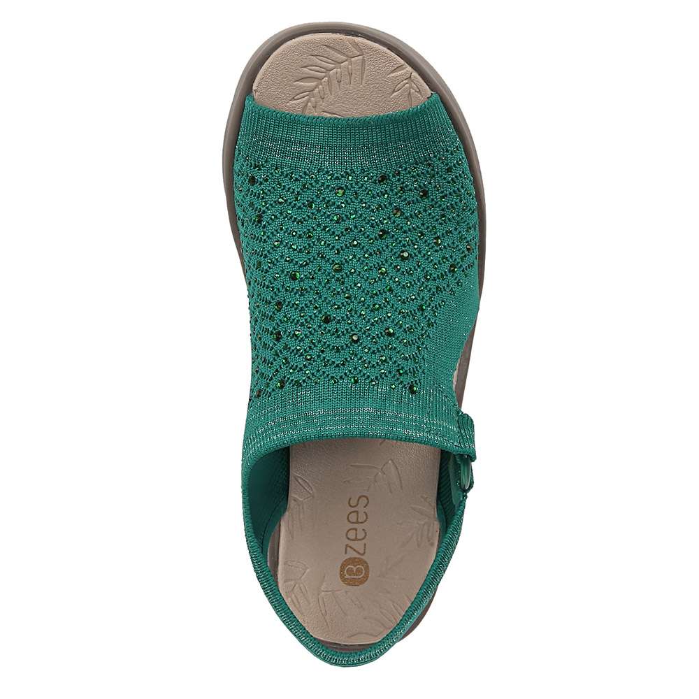 Star Bright Sandal - Sea Green