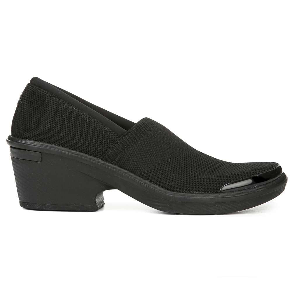 Tiramisu Slip-On Wedge - Black