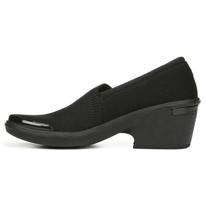 Tiramisu Slip-On Wedge - Black