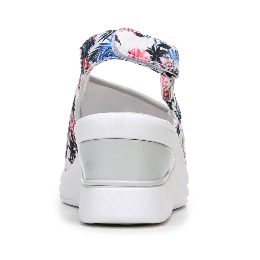 Viva Wedge - Tropical Print