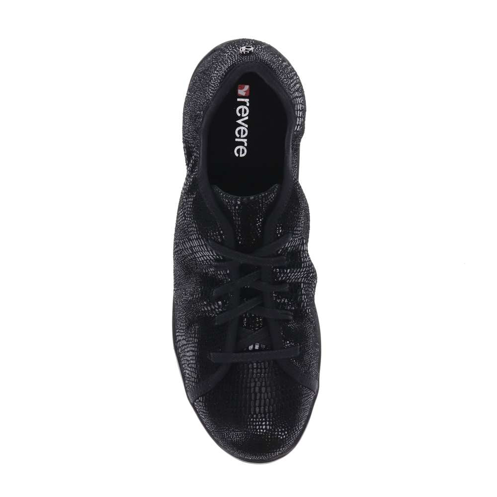 Lyon Lace-Up - Black Lizard