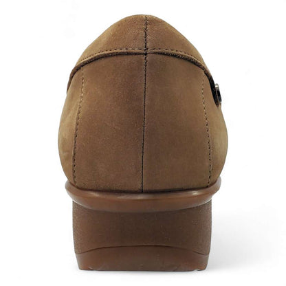 Montmartre Wedge Loafer - Toffee Nubuck