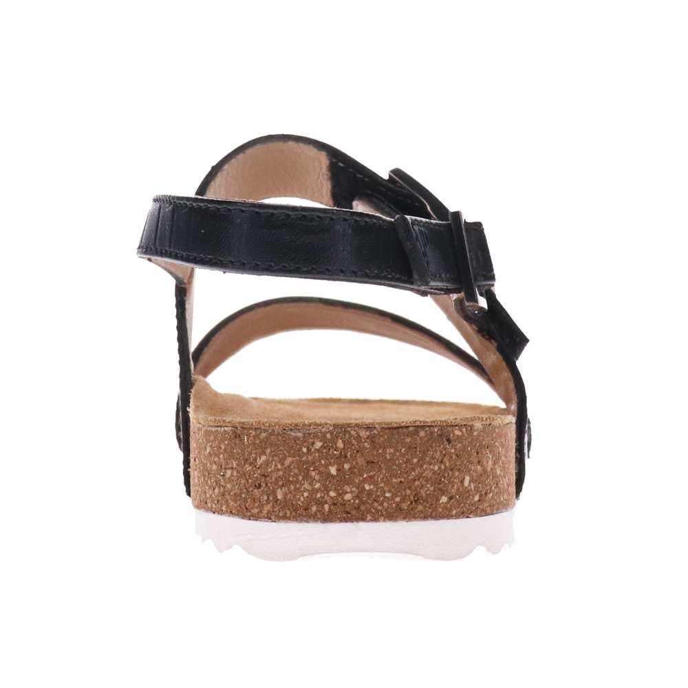 Brag Sandal - Black Croc