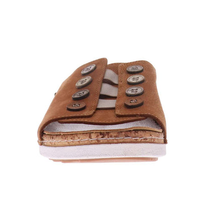 Antalya Slide Sandal - Caramel