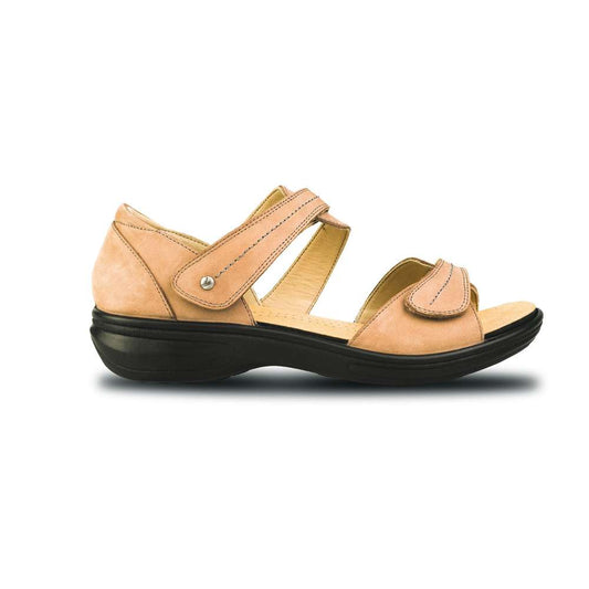 Geneva Sandal - Grey Nubuck