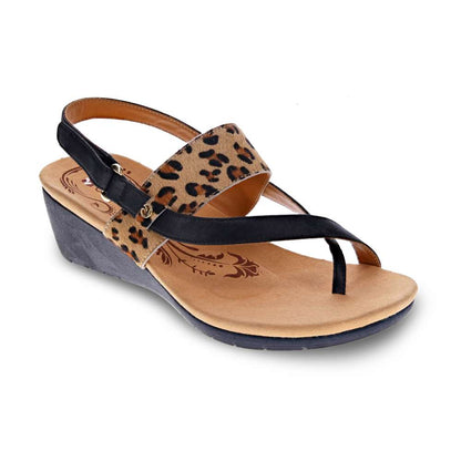 Honolulu Backstrap Wedge - Leopard