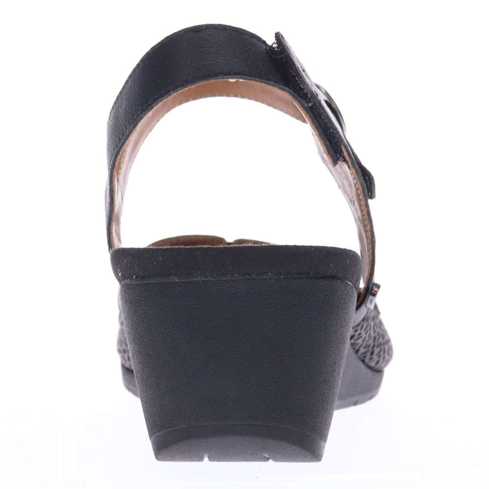 Kaya Wedge - Black French