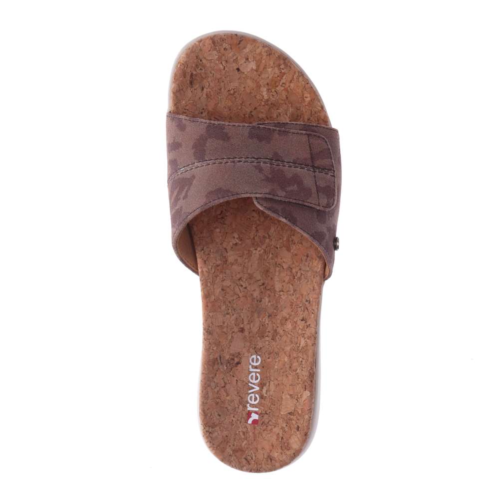Macau II Slide Sandal - Cognac Camo