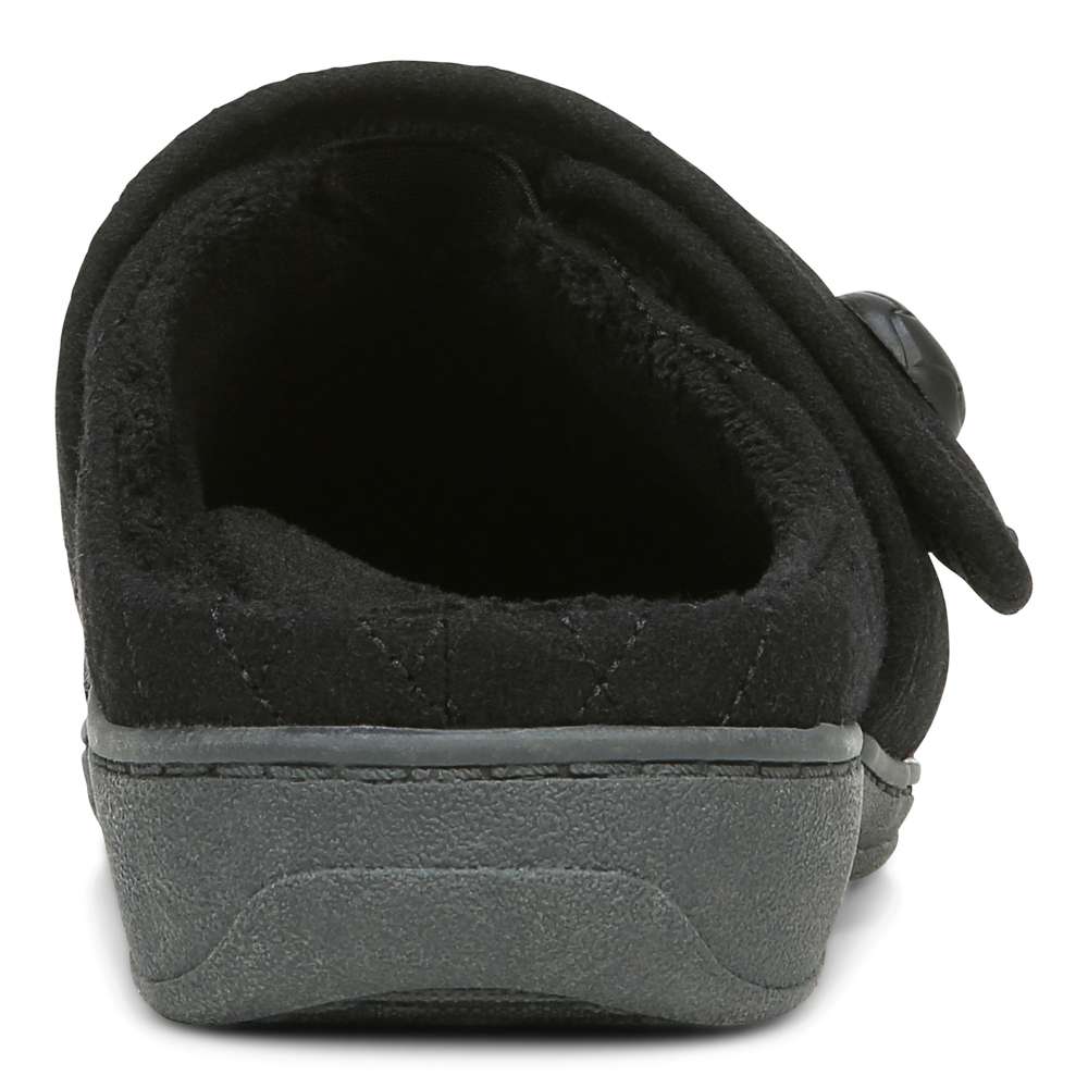 Carlin Mule Slipper - Black