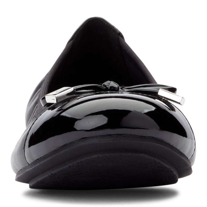 Minna Ballet Flat - Black Patent