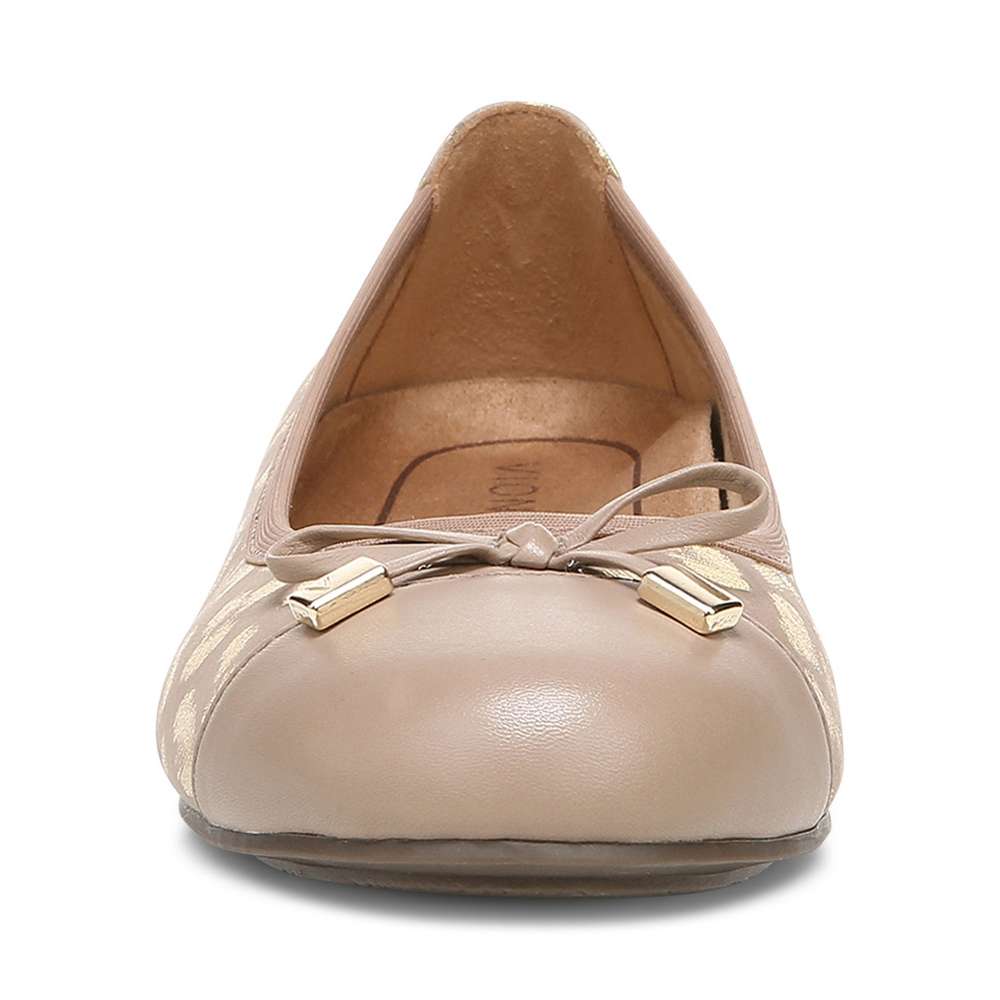 Minna Ballet Flat - Dark Taupe Leopard