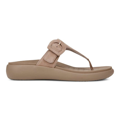 Activate Recovery Sandal - Taupe Suede