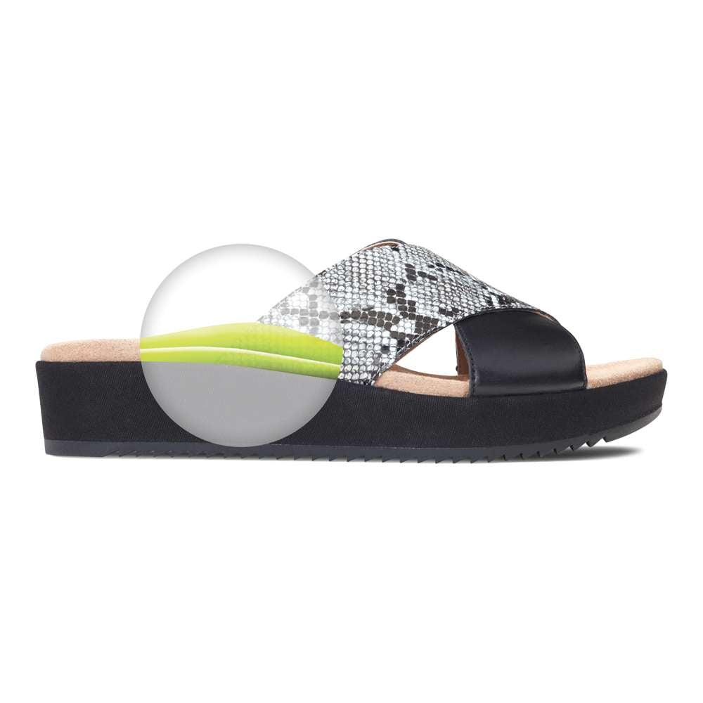 Hayden Platform Slide - Natural Snake