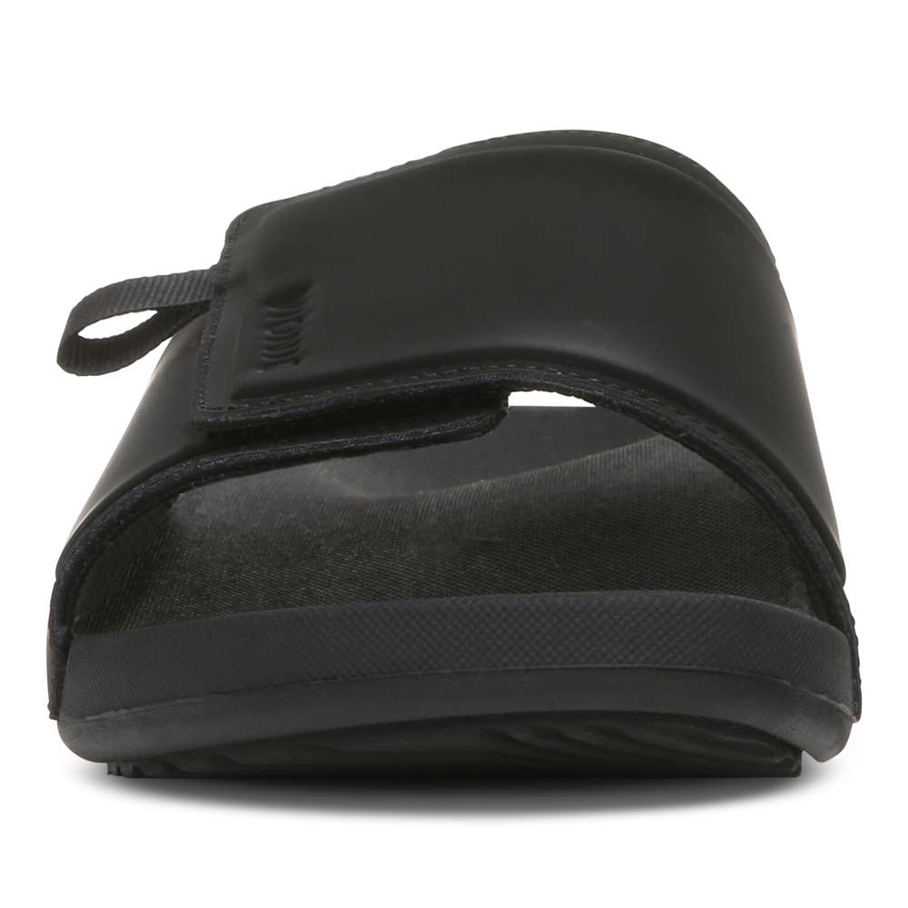 Keira Slide Sandal - Black