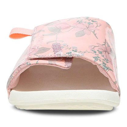 Keira Slide Sandal - Peach