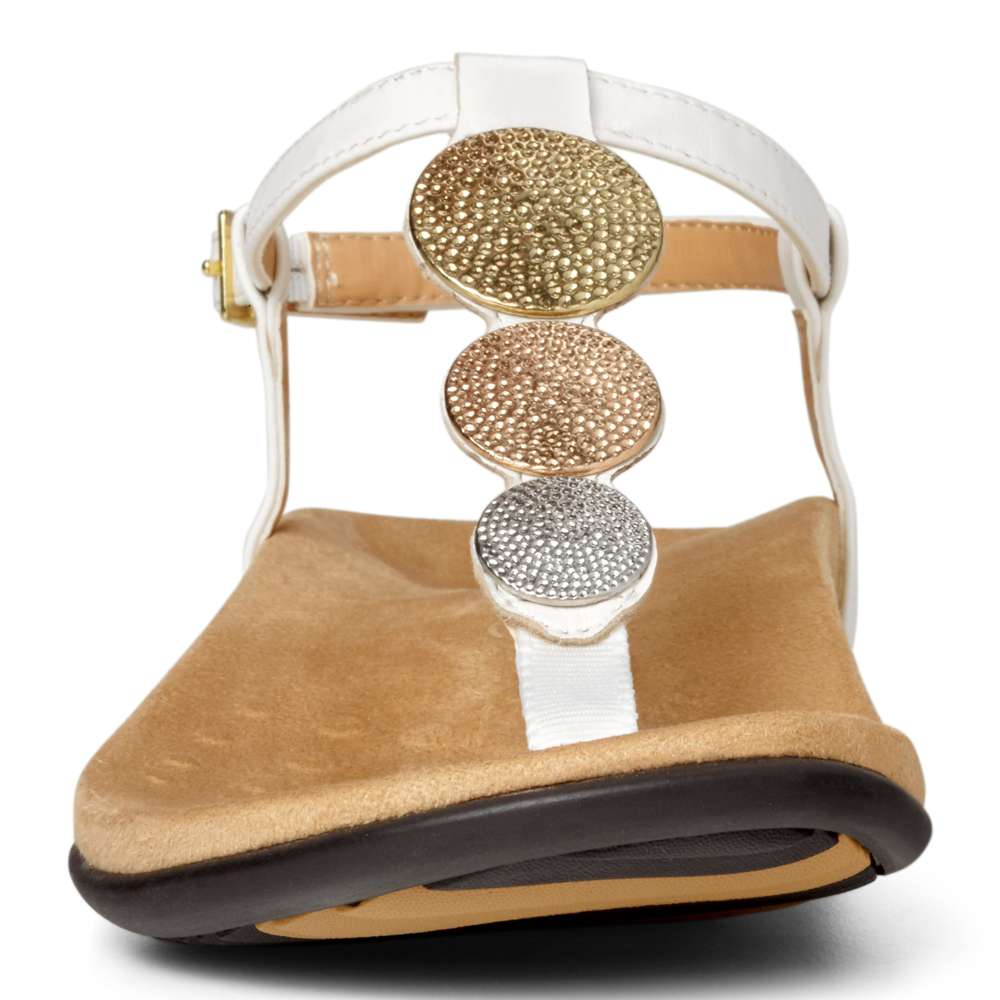 Lizbeth Sandal - White