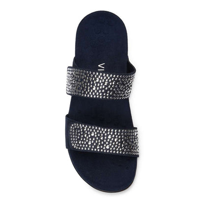 Samoa Slide Sandal - Navy