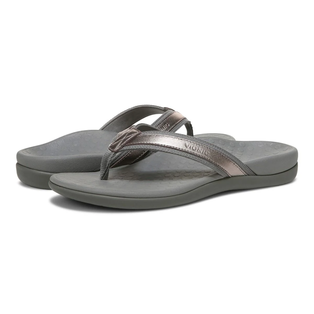 Tide Women's Toe Post Sandal - Pewter
