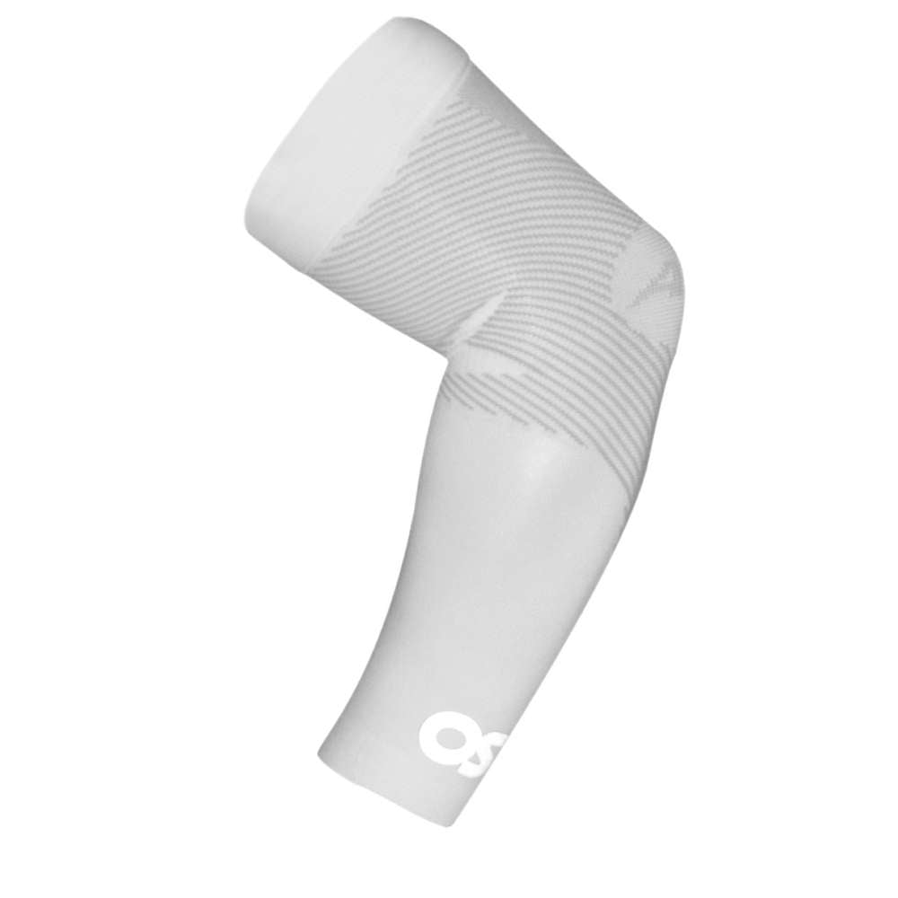 Sports Compression Arm Sleeve (AS6) - White