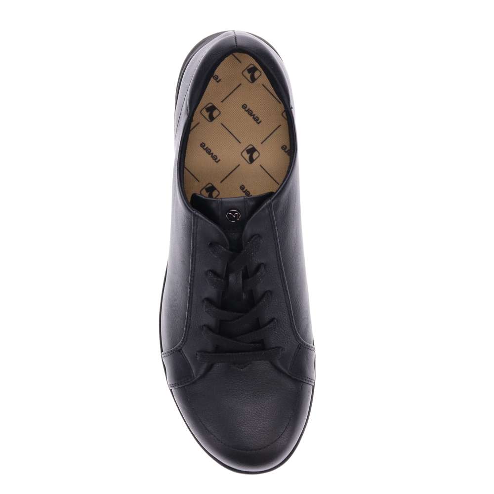 Athens Lace-Up Casual Sneaker - Black