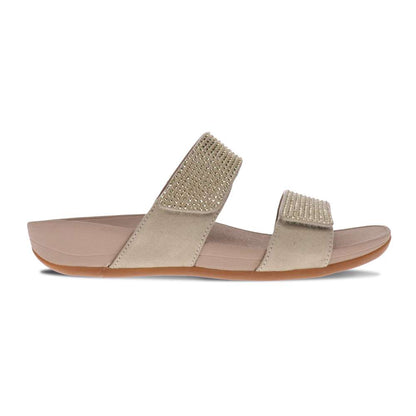 Avoca Slide - Champagne Rhinestone