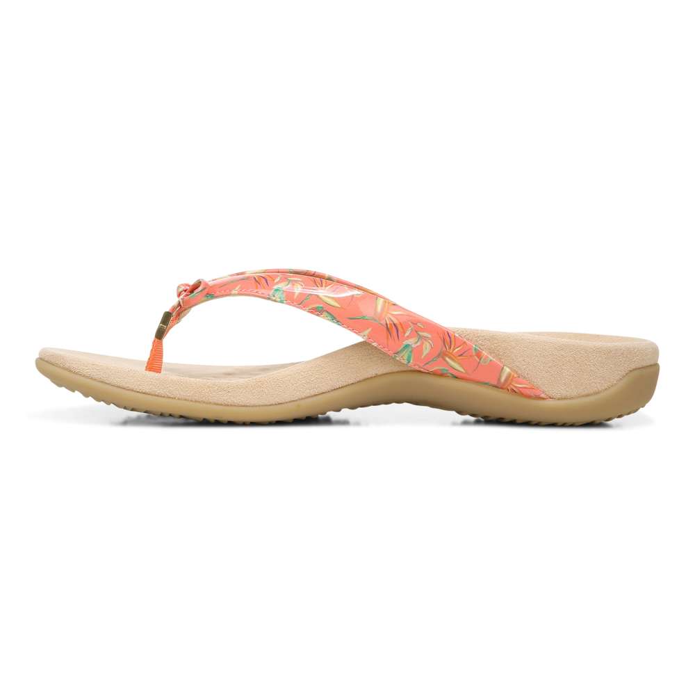 Bella Toe Post Sandal - Papaya