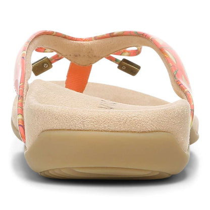 Bella Toe Post Sandal - Papaya