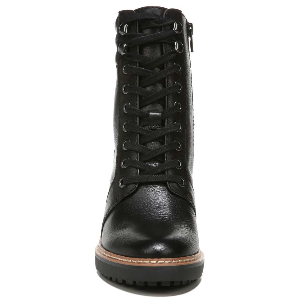 Callie Bootie - Black Leather