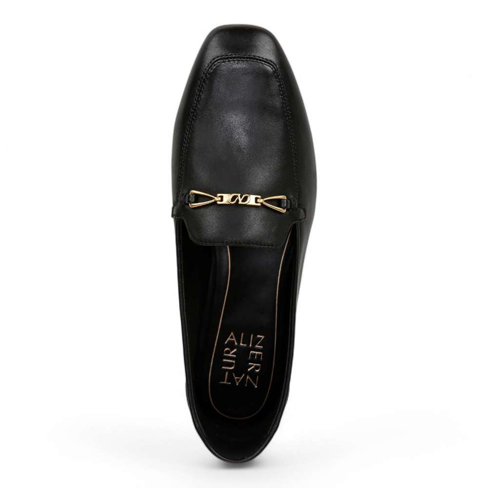 Cecilia Loafer - Black Tumbled